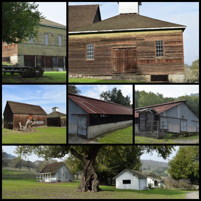 Barn, Salt house, Blacksmith house, Dairy Barn